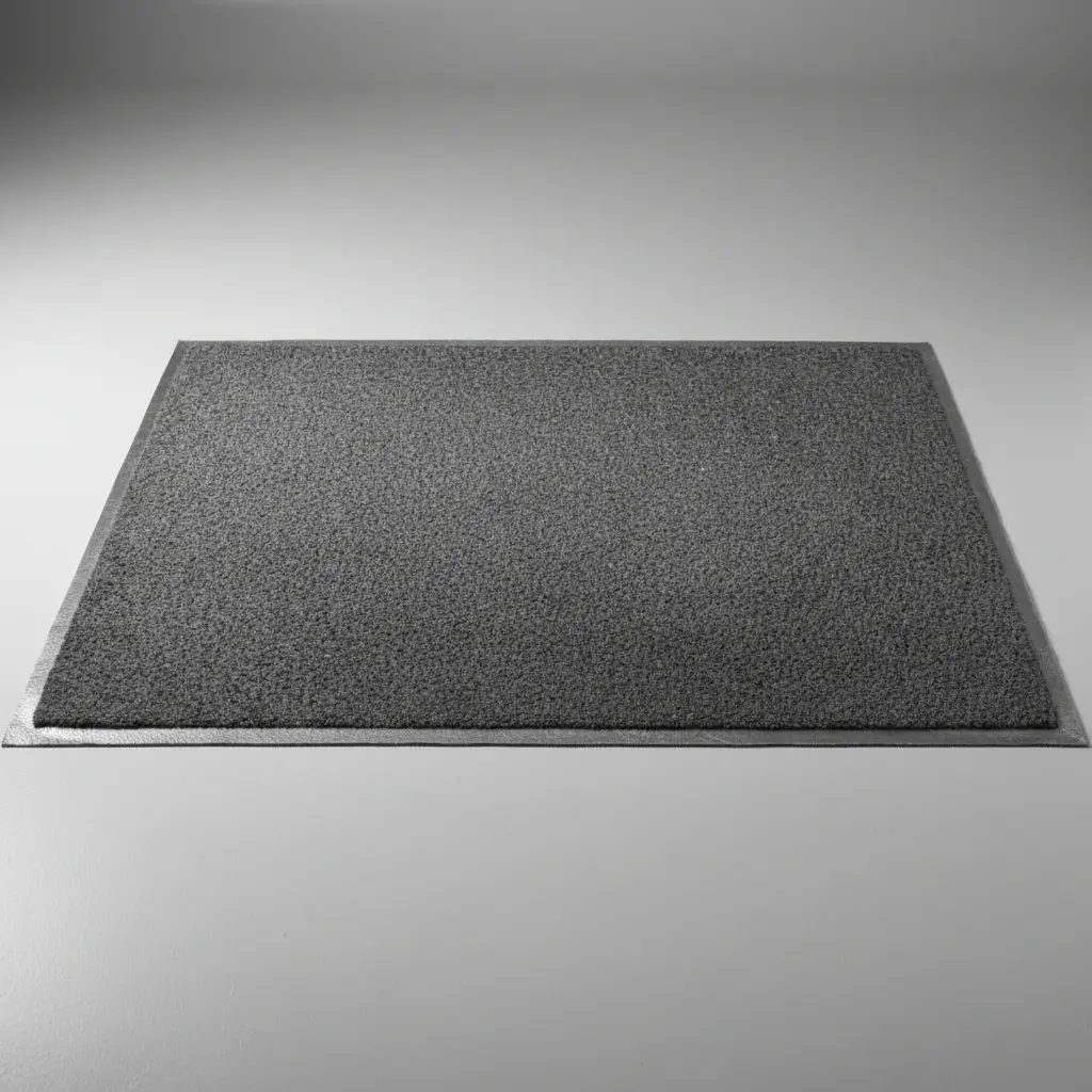 FELPUDO PVC PLAIN MAT 50X70CM NEGRO 25 001 IC04 123116 X